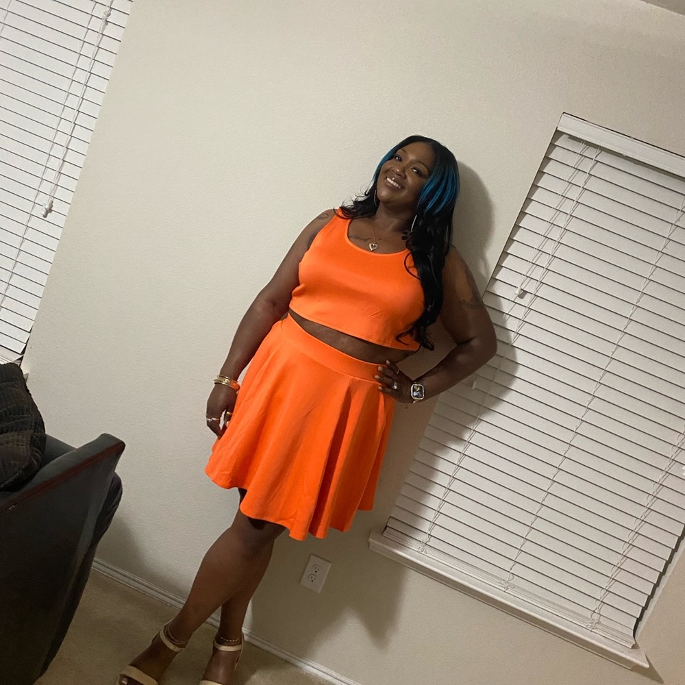 Torrid 2 piece summer skirt set